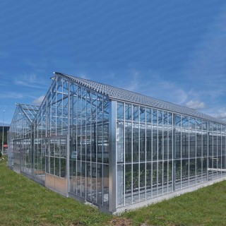Sustainable Durable Steel PV Panel Frames On Off Grid Greenhouse Solar mounting System
